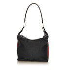 Gucci Web Denim Shoulder Bag (SHG-34386)