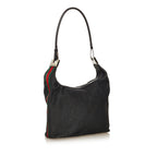 Gucci Web Denim Shoulder Bag (SHG-34386)