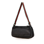 Gucci Web Denim Shoulder Bag