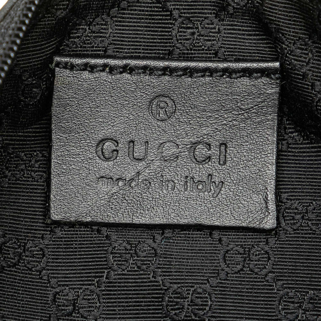 Gucci Web Denim Shoulder Bag