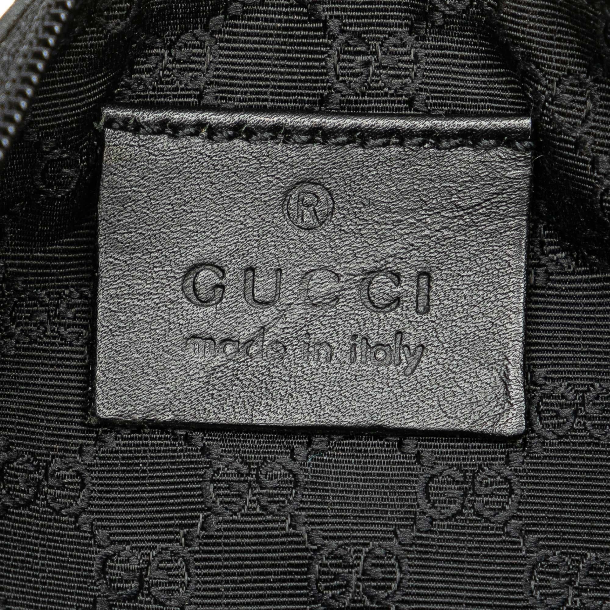 Gucci Web Denim Shoulder Bag