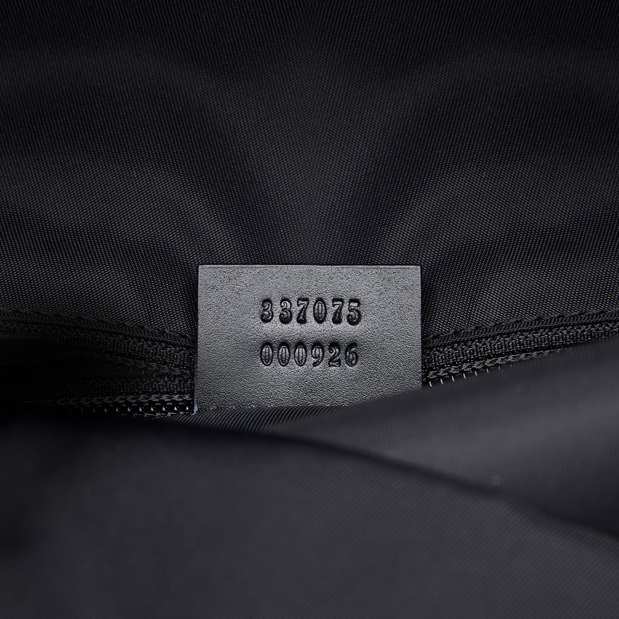 Gucci Web Fold Over Techno Backpack