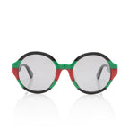 Gucci Web Interlocking G Round Sunglasses (SHF-sHqrSL)