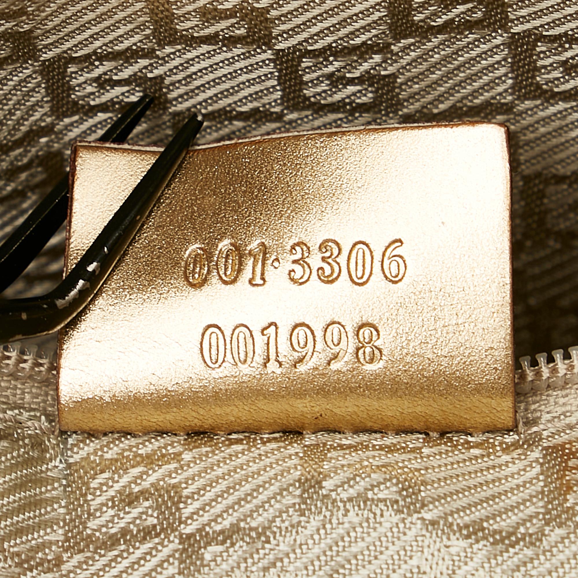 Gucci Web Jackie Canvas Shoulder Bag (SHG-25772)