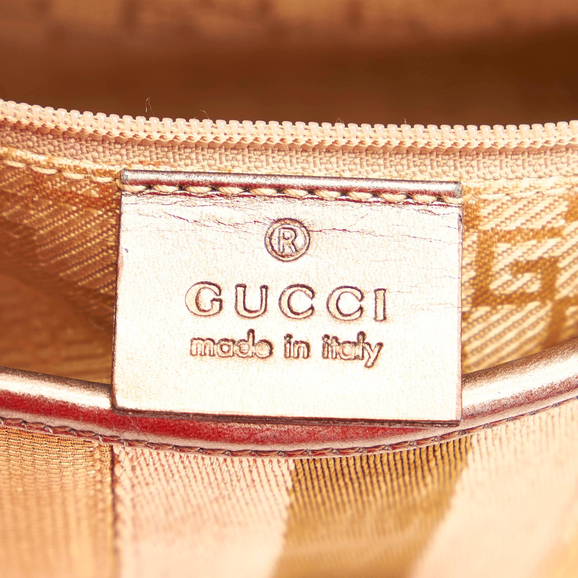 Gucci Web Jackie Canvas Shoulder Bag (SHG-28050)