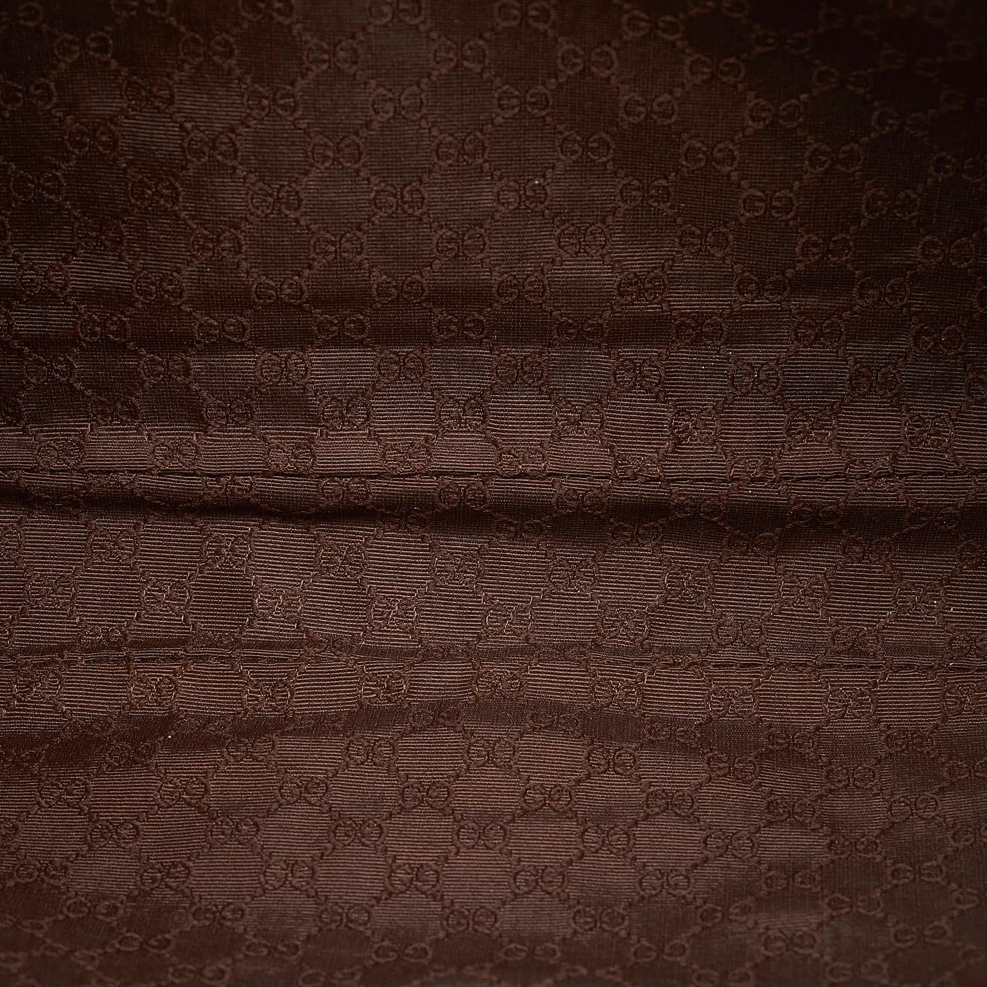 Gucci Web Jackie Canvas Shoulder Bag (SHG-29547)
