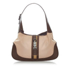 Gucci Web Jackie Canvas Shoulder Bag (SHG-32012)