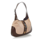 Gucci Web Jackie Canvas Shoulder Bag (SHG-32012)