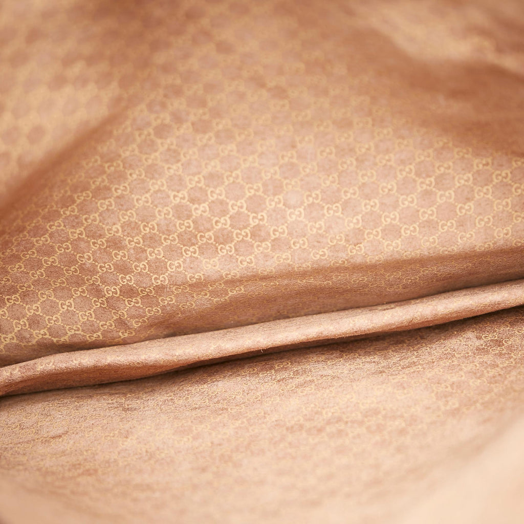 Gucci Web Leather Shoulder Bag (SHG-28499)