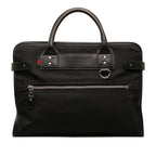 Gucci Web Nylon Business Bag (SHG-Y0mhDT)