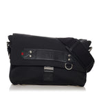 Gucci Web Nylon Crossbody Bag (SHG-31441)