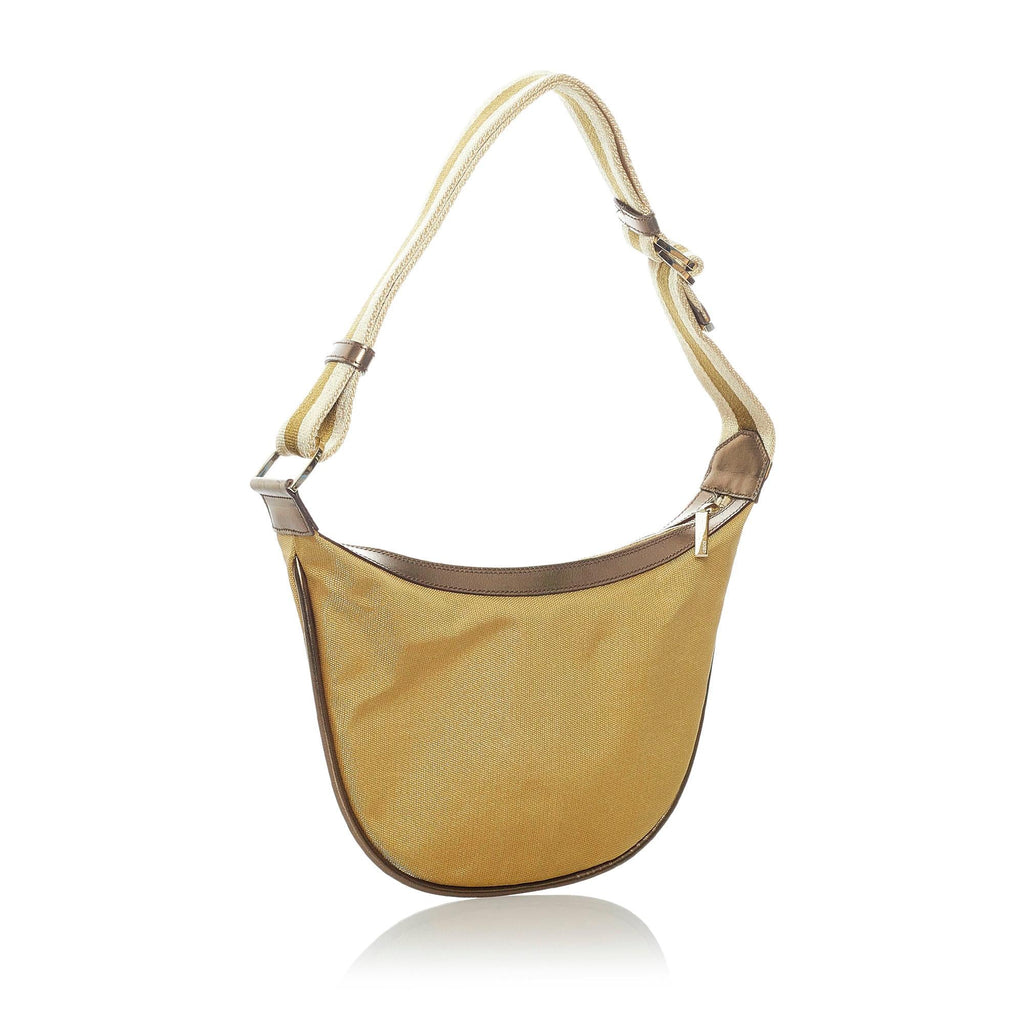 Gucci Web Nylon Shoulder Bag (SHG-37232)