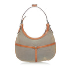 Gucci Web Reins Canvas Hobo Bag (SHG-30263)