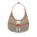 Gucci Web Reins Canvas Hobo Bag (SHG-30263)