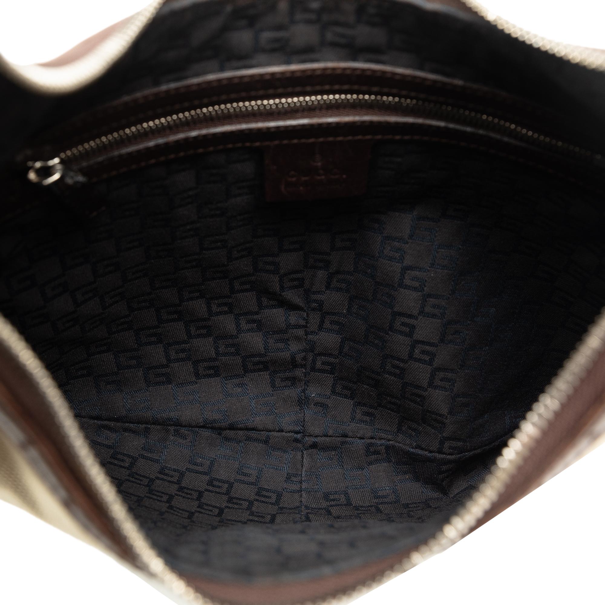 Gucci Web Reins Canvas Hobo Bag (SHG-qCOzMw)