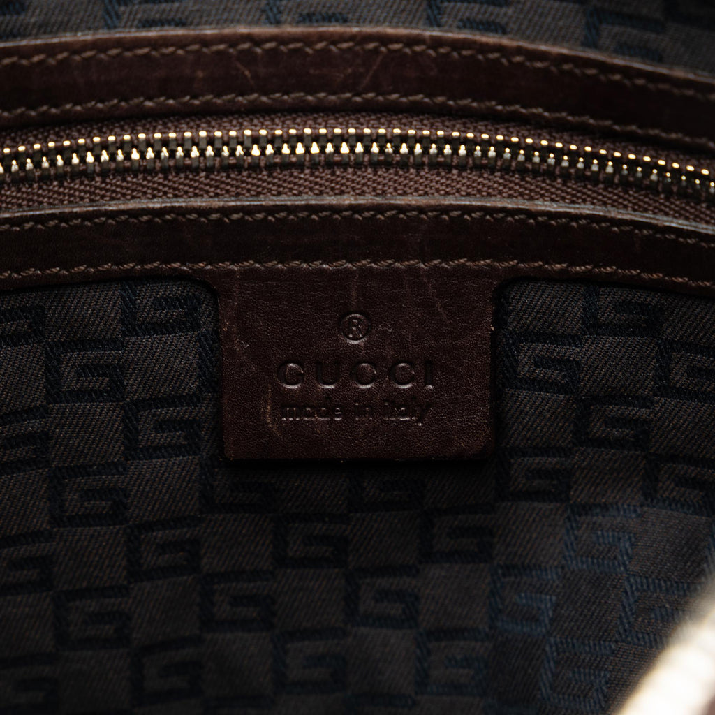 Gucci Web Reins Canvas Hobo Bag (SHG-qCOzMw)