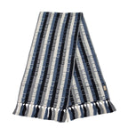 Gucci Wool Cotton Logo Wood Stripes Scarf (SHF-sad1An)