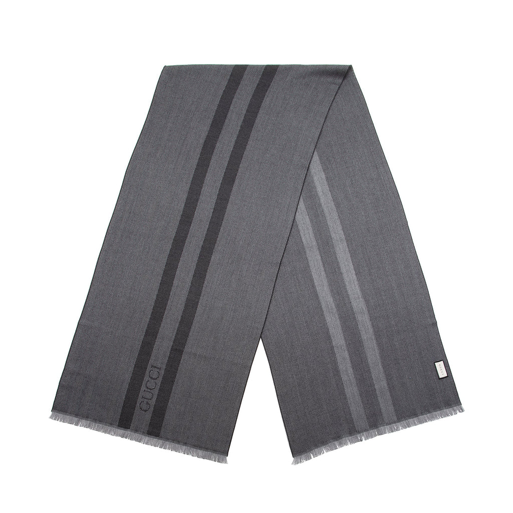 Gucci Wool Cree Logo Scarf (SHF-22461)