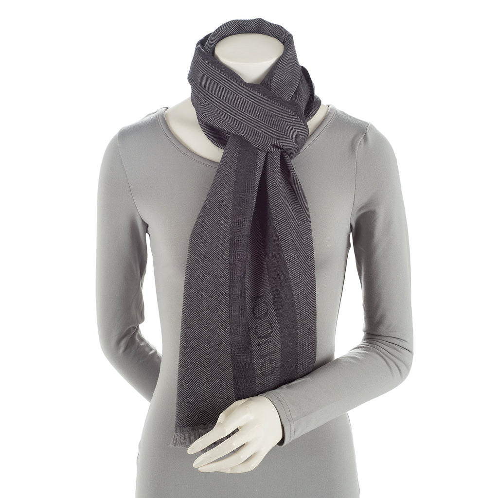 Gucci Wool Cree Logo Scarf (SHF-22461)