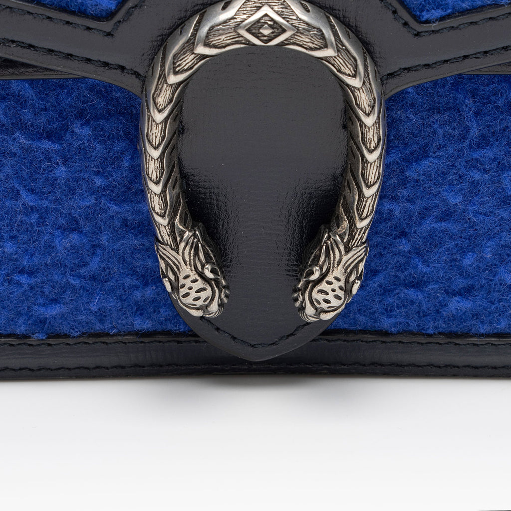 Gucci Wool Dionysus Super Mini Bag (SHF-Ujea1H)