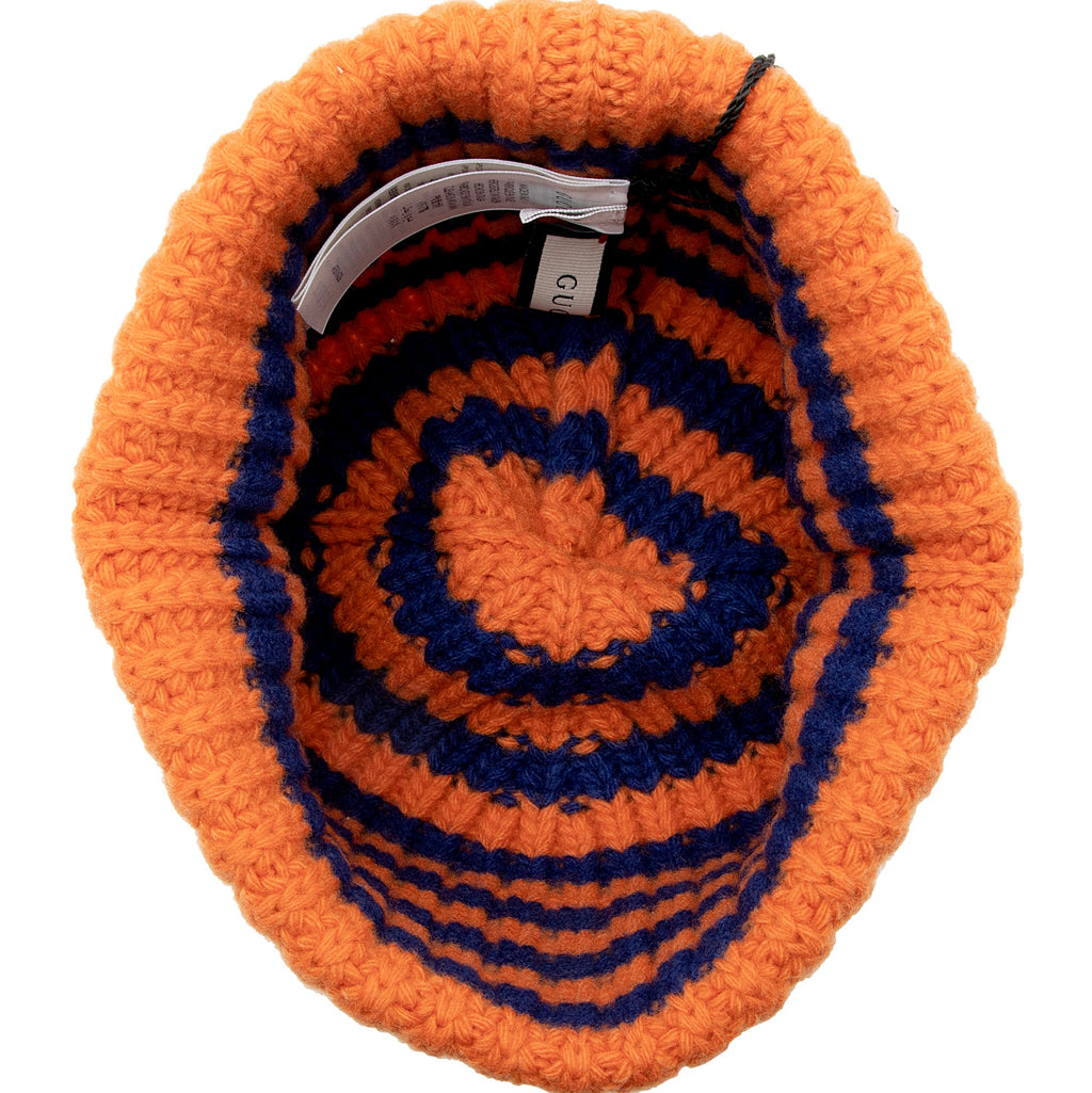 Gucci Wool Embroidered Bee Beanie - Size M (SHF-22768)