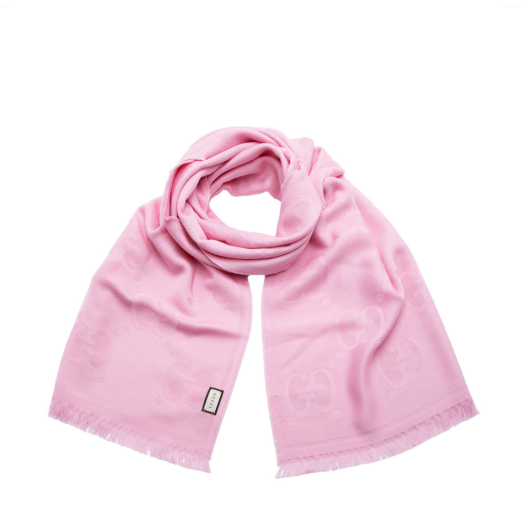 Gucci Wool GG Oversize Scarf (SHF-22570)