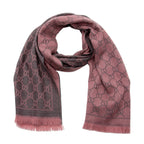 Gucci Wool GG Reversible Scarf (SHF-Ci0Heg)