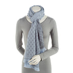 Gucci Wool GG Reversible Scarf (SHF-TI5mUu)