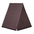 Gucci Wool GG Reversible Scarf