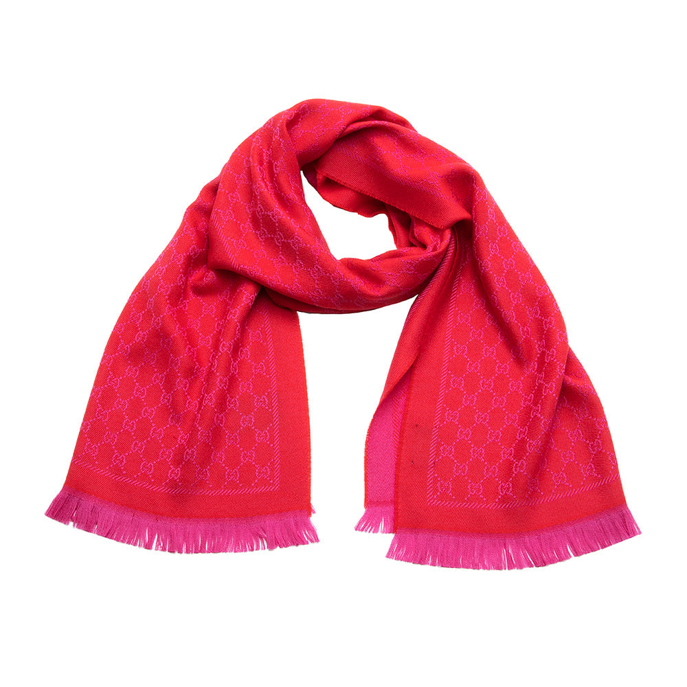 Gucci Wool GG Scarf (SHF-19709)