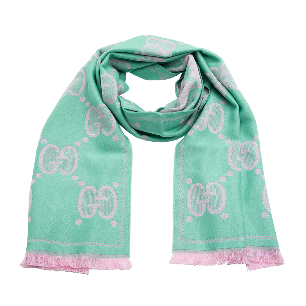 Gucci Wool GG Scarf (SHF-21081)