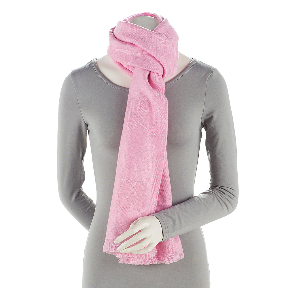 Gucci Wool GG Oversize Scarf (SHF-21495)