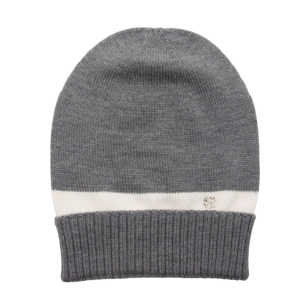 Gucci Wool Interlocking G Beanie - Size M