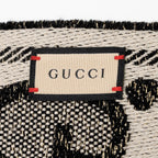Gucci Wool Lame Jacquard GG Scarf (SHF-MEqXvd)