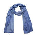 Gucci Wool Silk GG Reversible Scarf (SHF-4RNM9q)