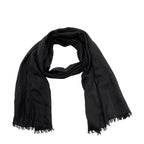 Gucci Wool Silk GG Scarf (SHF-23386)