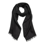 Gucci Wool Silk GG Scarf (SHF-23928)