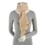 Gucci Wool Silk GG Jacquard Scarf (SHF-GtOuQZ)
