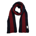 Gucci Wool Silk Stripe Knit Scarf (SHF-23389)