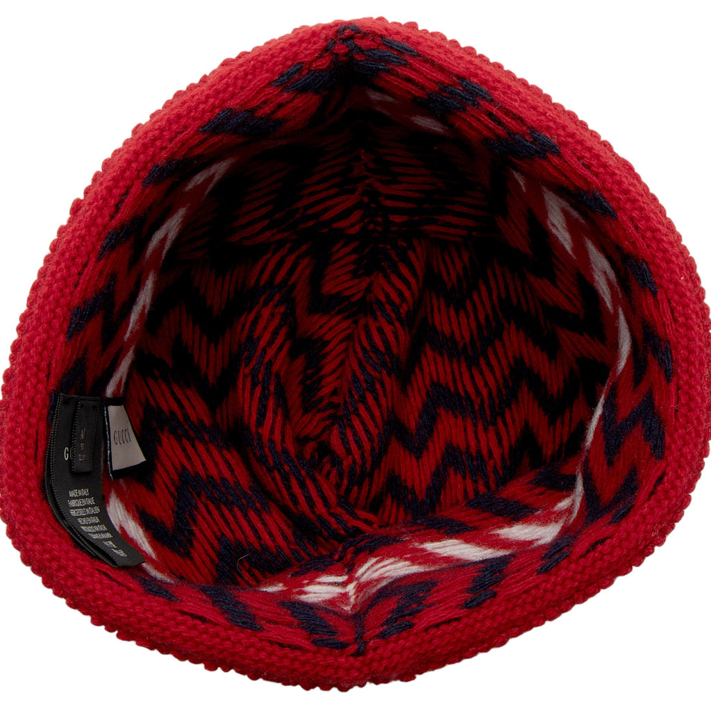 Gucci Wool Zaggede Beanie - Size M