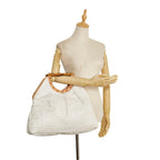 Gucci Woven Leather Bamboo Hobo (SHG-9rgvsp)
