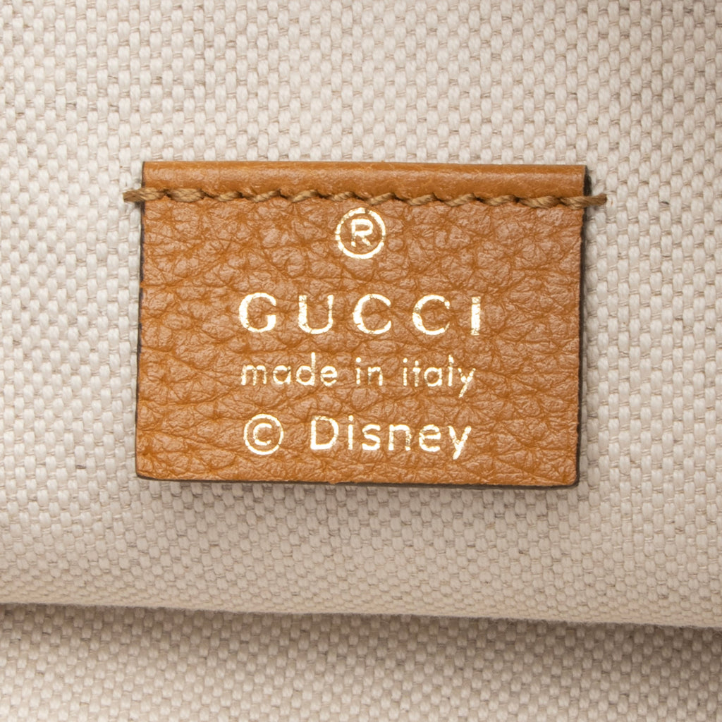 Gucci X Disney Micro GG Canvas Mickey Mouse Bucket Bag (SHF-23268)