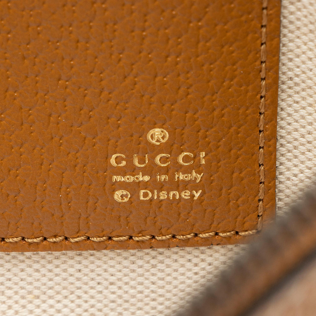 Gucci x Disney Micro GG Canvas Mickey Mouse Zip Pouch (SHF-23802)