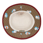 Gucci X Doraemon Micro GG Canvas Bucket Hat - Size M (SHF-SSQrP9)