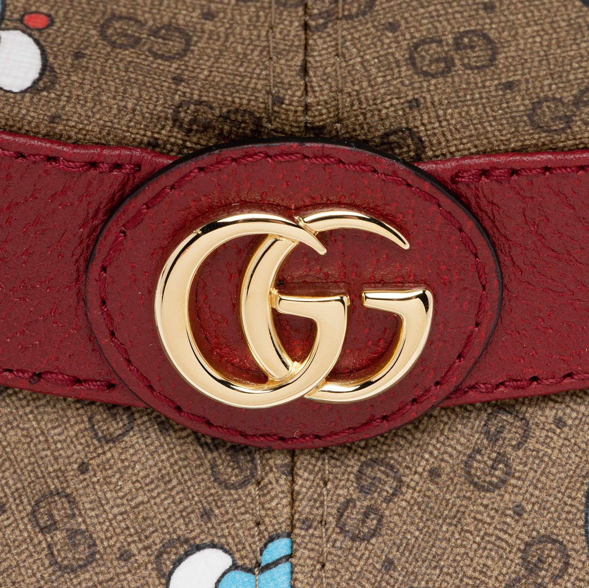 Gucci X Doraemon Micro GG Canvas Bucket Hat - Size M (SHF-SSQrP9)