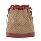 Gucci x Doraemon Micro GG Canvas Mini Bucket Bag