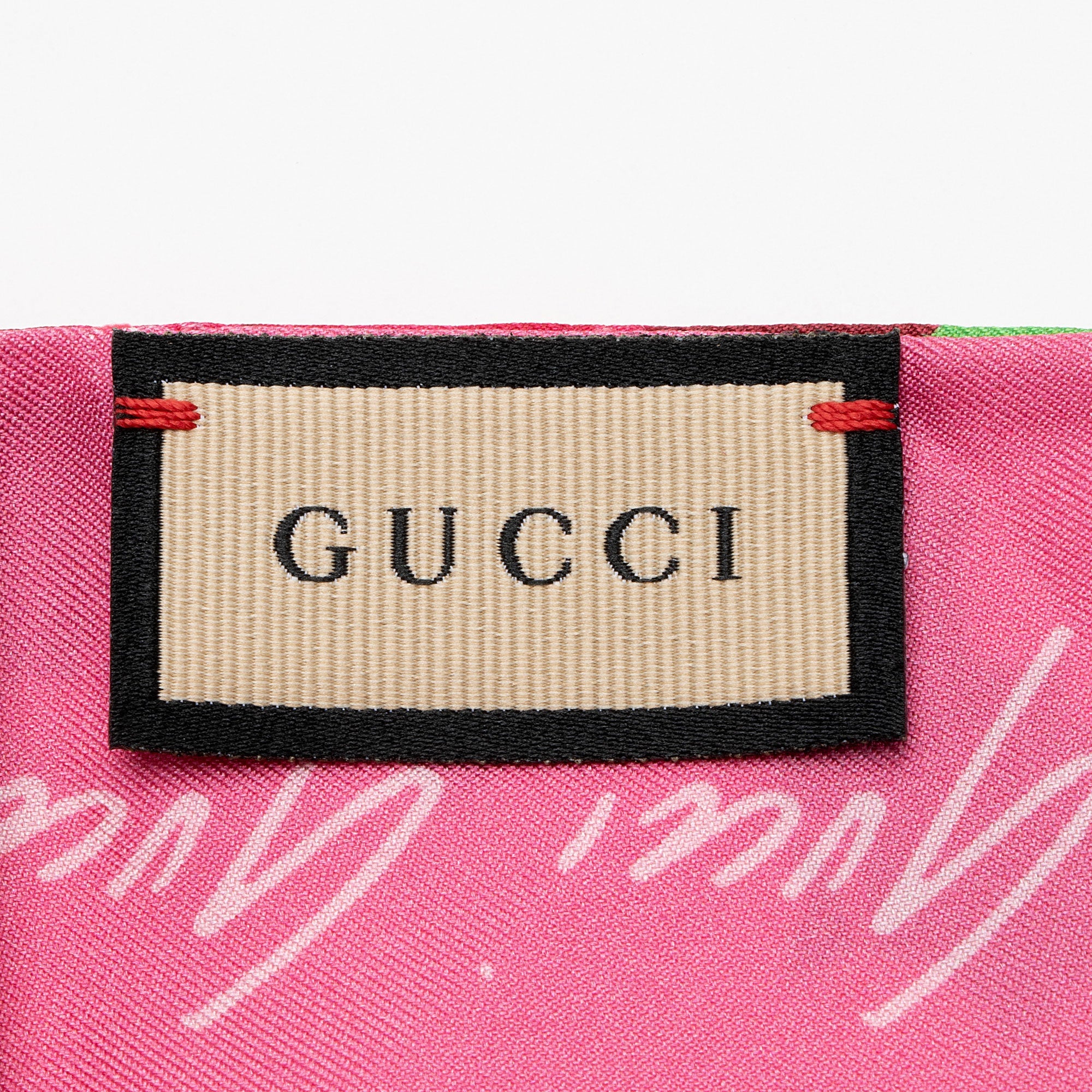 Gucci X Ken Scott Silk Floral Neck Bow Scarf (SHF-qFmd8g)