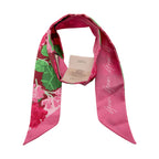 Gucci X Ken Scott Silk Floral Neck Bow Scarf (SHF-qFmd8g)