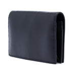 Gucci XL Leather Embossed Logo Wallet on Chain