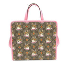 Gucci Yuko Higuchi GG Supreme Floral Rabbit Satchel (SHG-0nTePk)